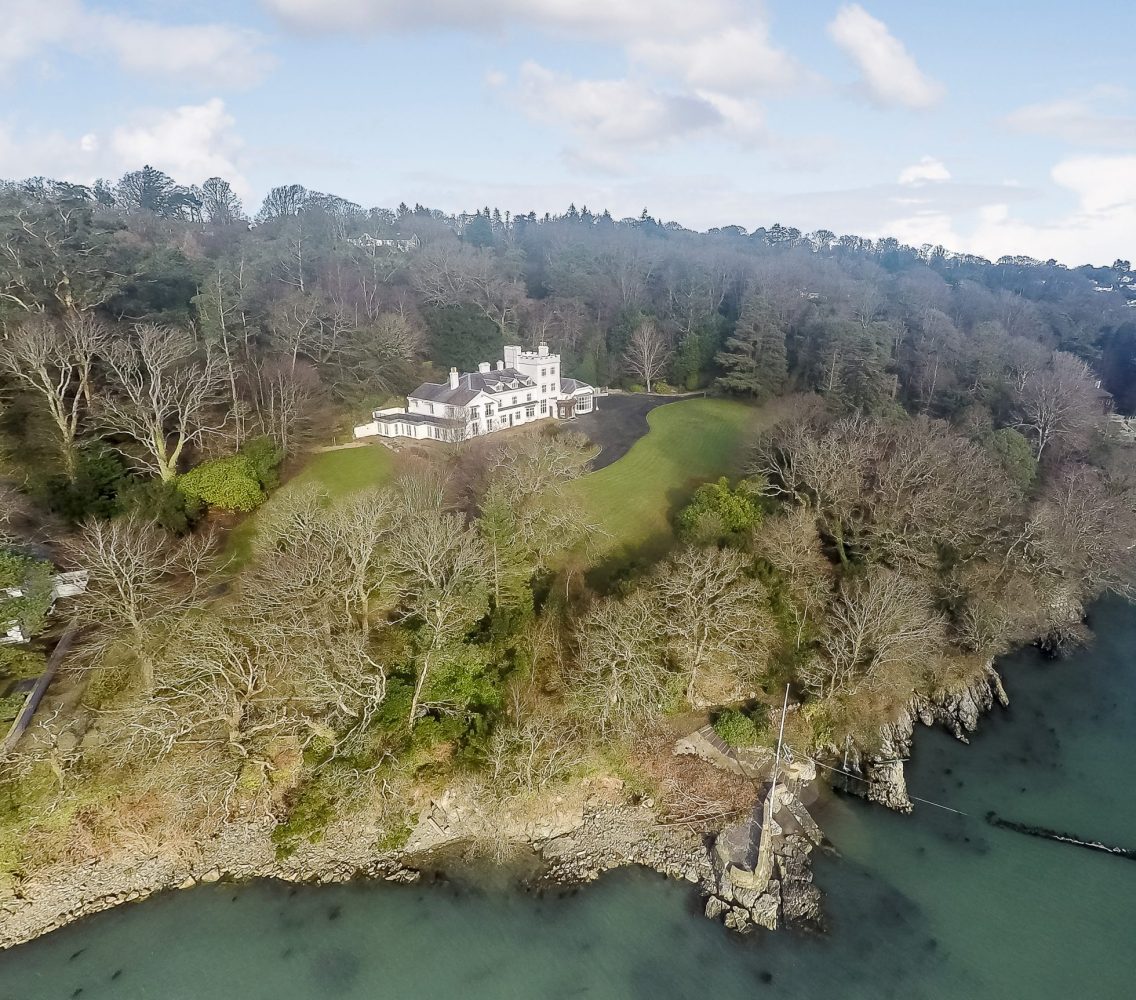 Aerial shot of Craig y Don