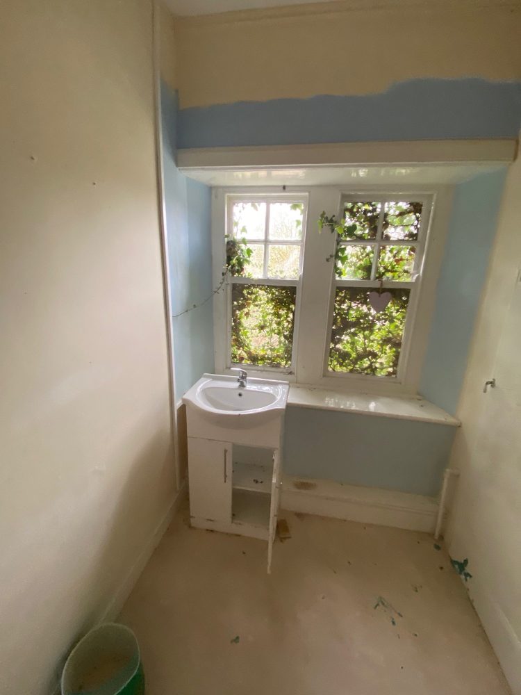 Access to bedroom 2 extension pre renovation