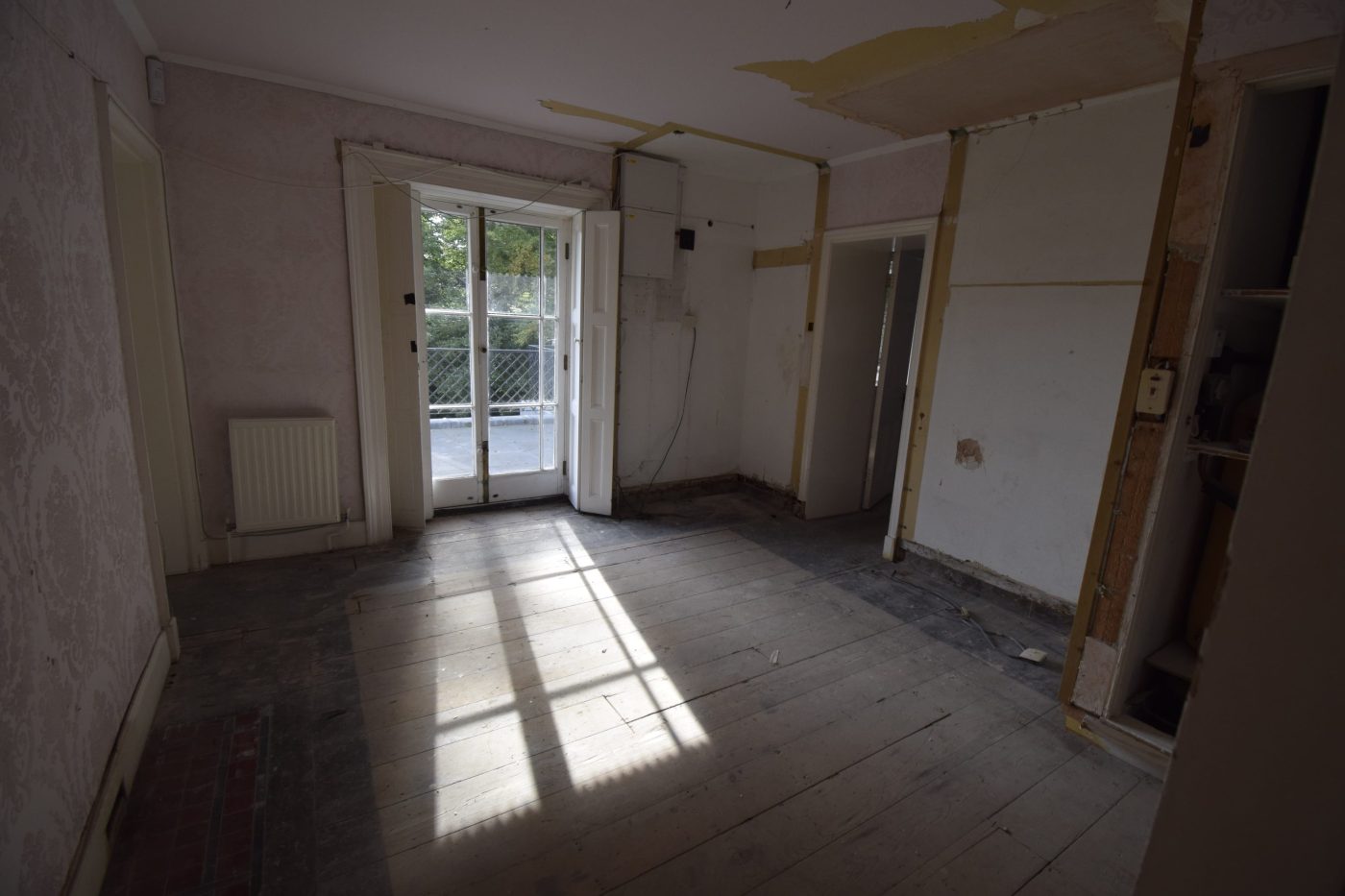 Craig y Don pre renovation bedroom 5 to window